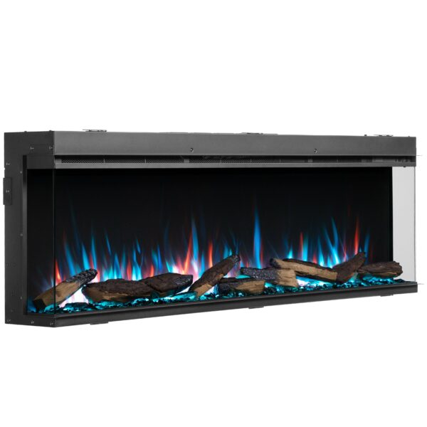 BALDERIA Athena 60" Elektrische Haard - Zwart