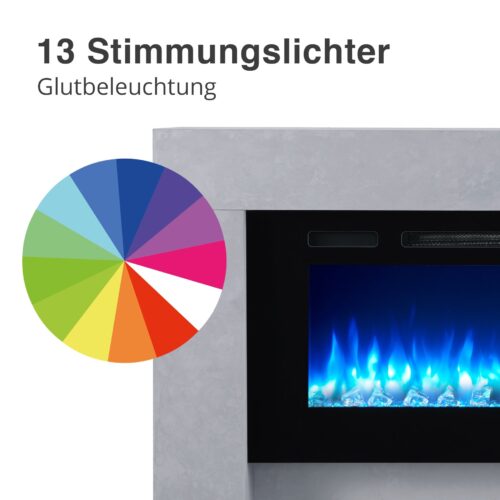 BALDERIA Herkules Elektrische Haard - Betonlook