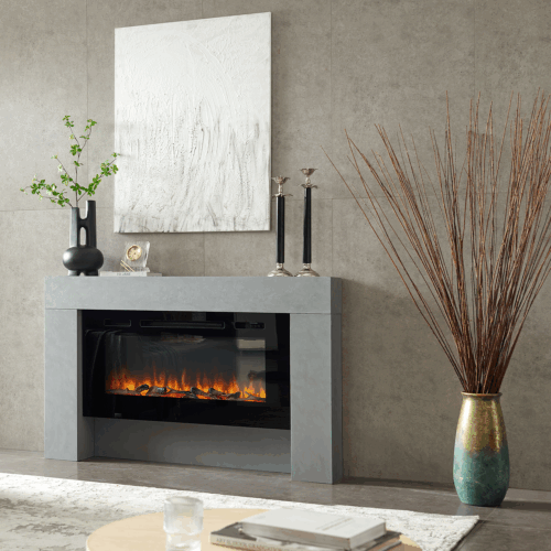 BALDERIA Herkules Elektrische Haard - Betonlook