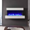 BALDERIA Ignis Elektrische Wandhaard - Wit