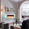 BALDERIA Yoash Elektrische Wandhaard - Wit