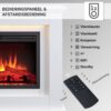 Elektrische haarden Basel afstandsbediening