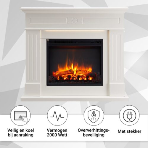 Elektrische sfeerhaard Lenaro icoontjes