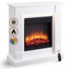 Elektrische haard Luanda Wit