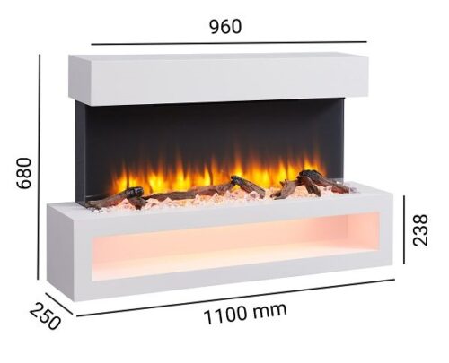 Nikos Wit afmetingen