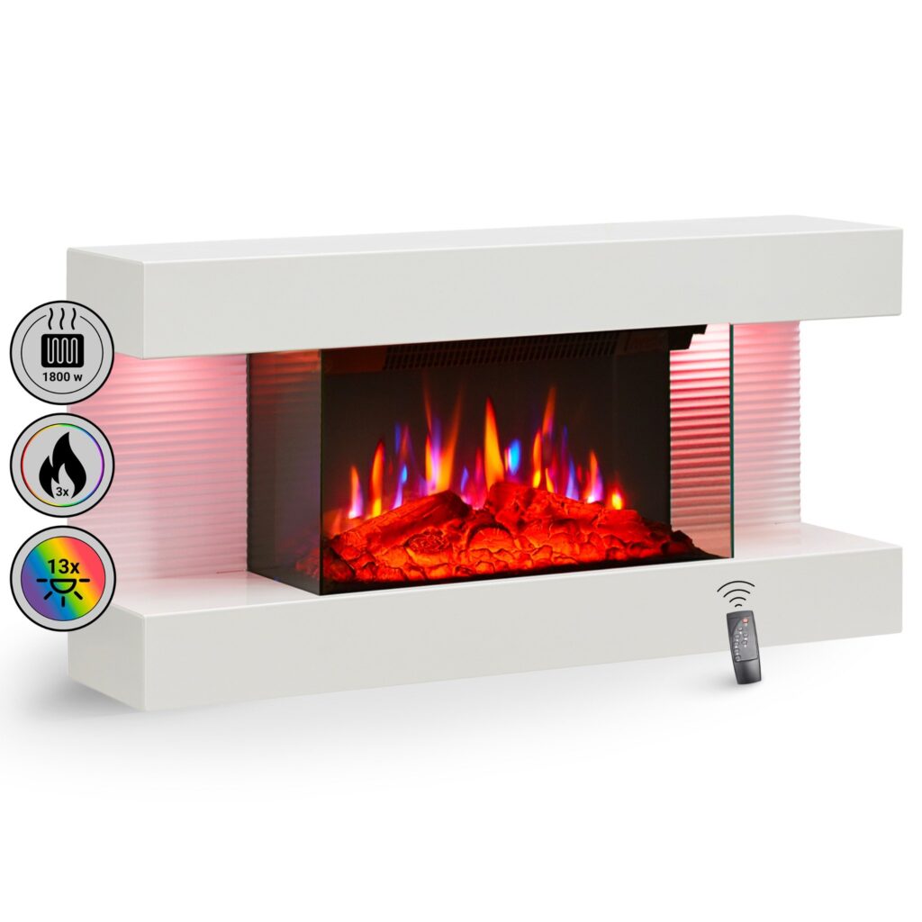 Helvik Elektrische Wandhaard - Elektrischehaarden.com